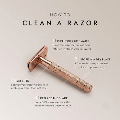 The Gentle One™ – Women's Reusable Safety Razor