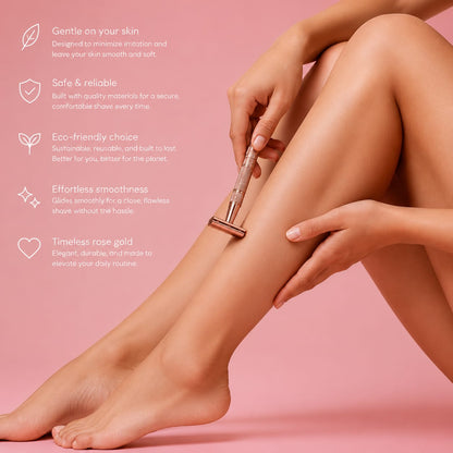 The Gentle One™ – Women's Reusable Safety Razor